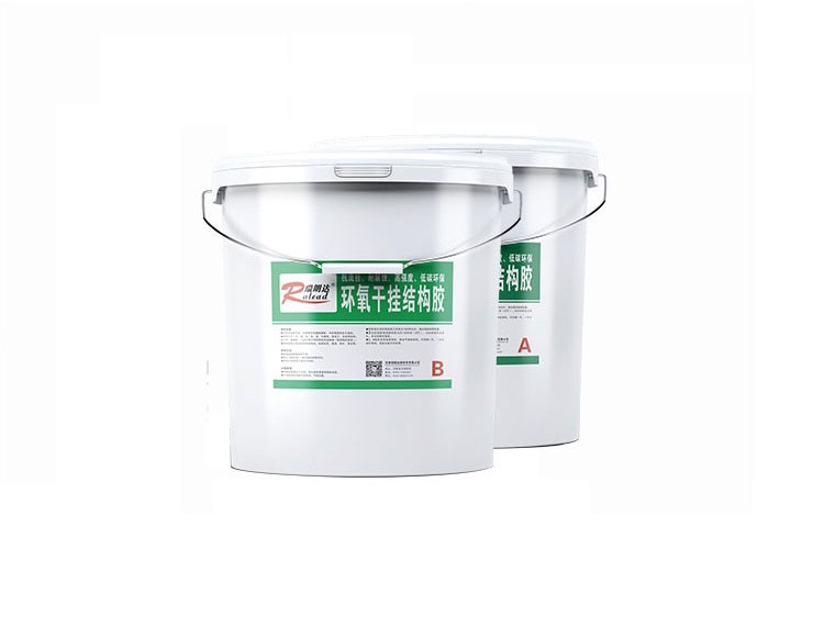 Epoxy stone dry hanging glue
